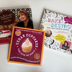 Bundle Vegan Cupcakes Take Over the World Cookbook & other great Vegan Deserts